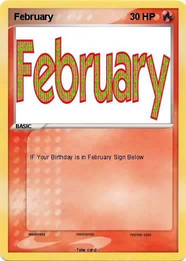 Pokemon February