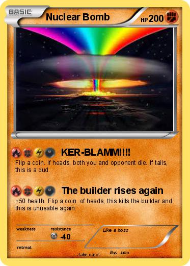 Pokemon Nuclear Bomb