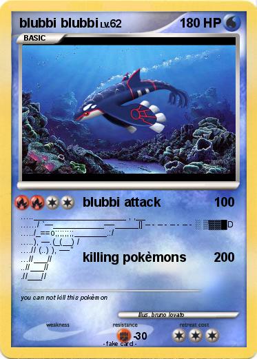 Pokemon blubbi blubbi