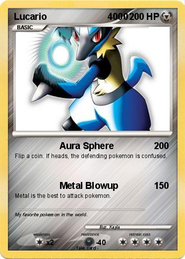 Pokemon Lucario                        4000