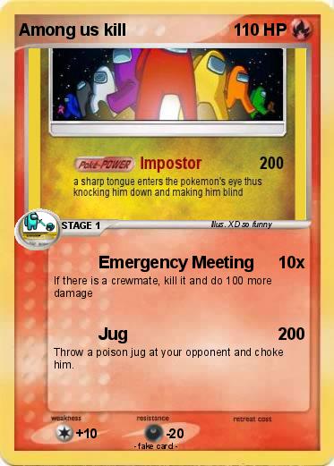 Pokemon Among us kill
