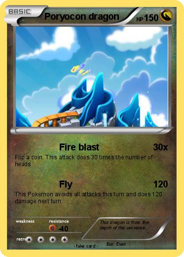 Pokemon Poryocon dragon