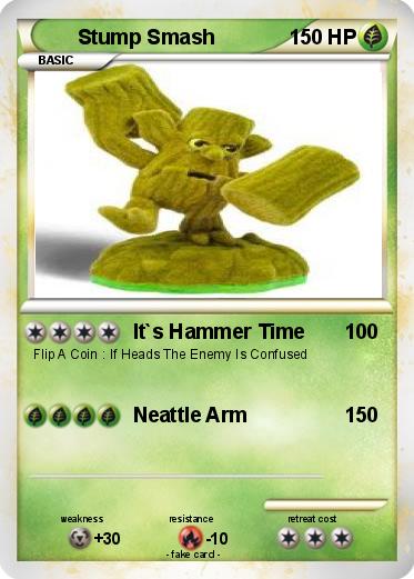 Pokemon Stump Smash