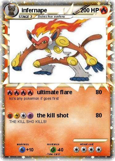 Pokemon infernape