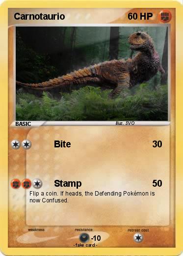 Pokemon Carnotaurio