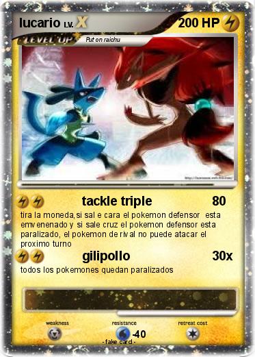Pokemon lucario