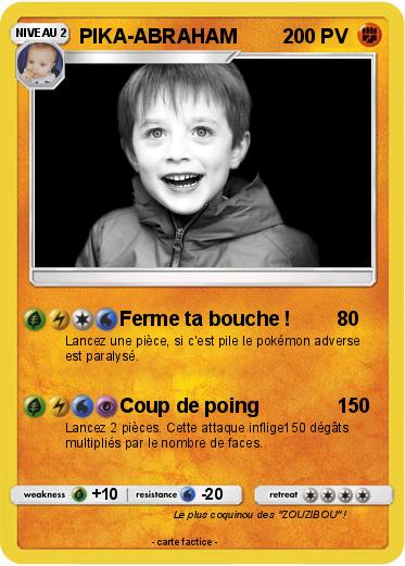 Pokemon PIKA-ABRAHAM