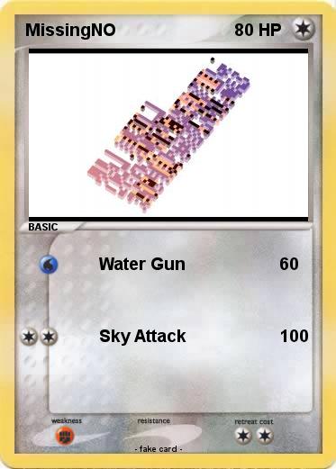 Pokemon MissingNO