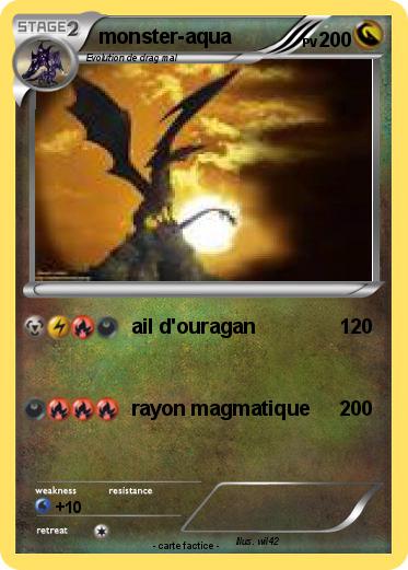 Pokemon monster-aqua