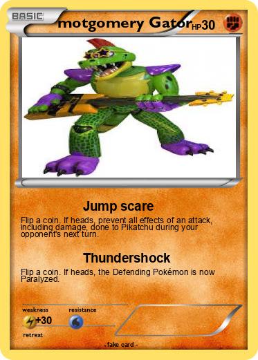 Pokemon motgomery Gator