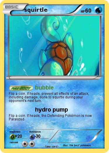 Pokemon squirtle