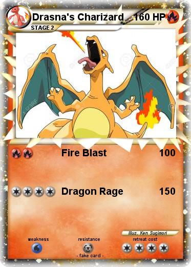 Pokemon Drasna's Charizard