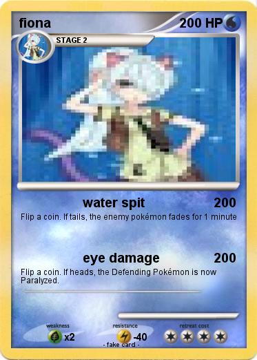 Pokemon fiona