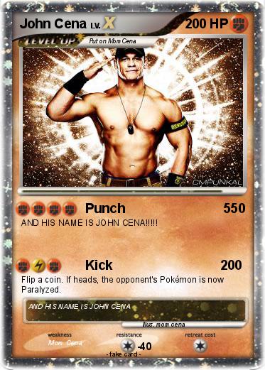 Pokemon John Cena