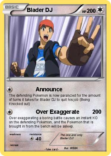 Pokemon Blader DJ