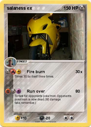 Pokemon salaness ex