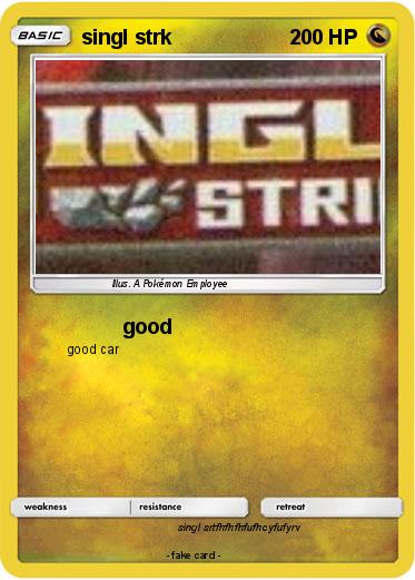 Pokemon singl strk