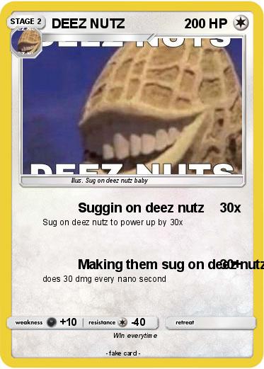Pokemon DEEZ NUTZ