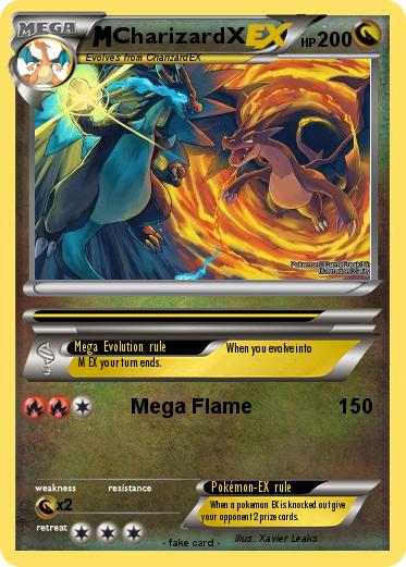 Pokemon CharizardX