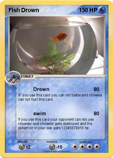Pokemon Fish Drown