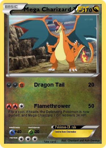Pokemon Mega Charizard Y