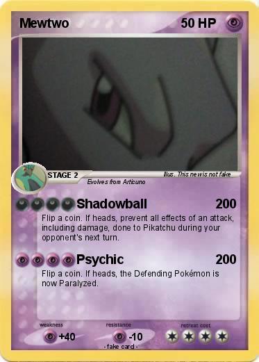 Pokemon Mewtwo