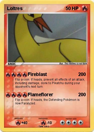 Pokemon Loltres
