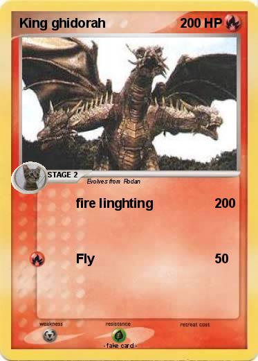 Pokemon King ghidorah