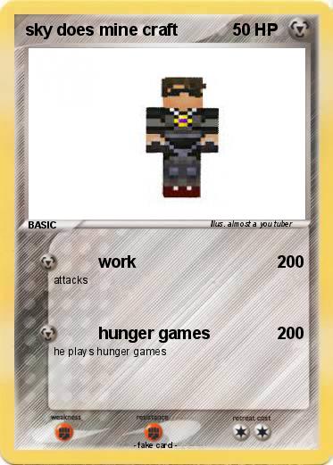 Pokemon sky does mine craft