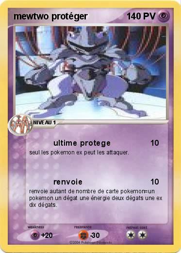 Pokemon mewtwo protéger
