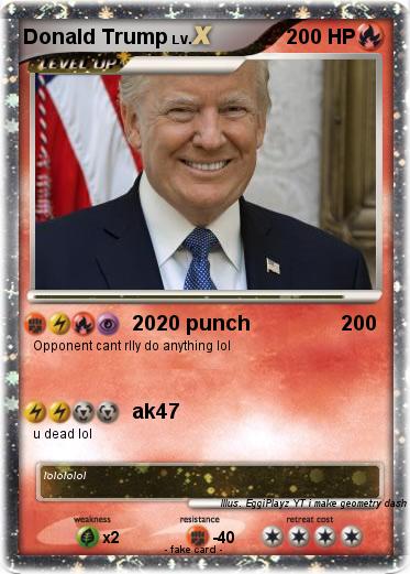 Pokemon Donald Trump