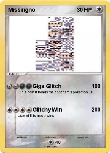 Pokemon Missingno