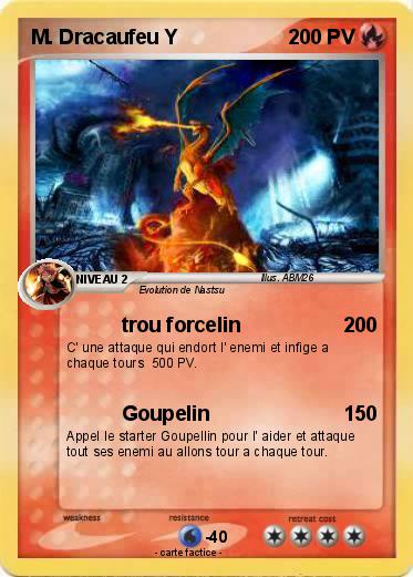Pokemon M. Dracaufeu Y