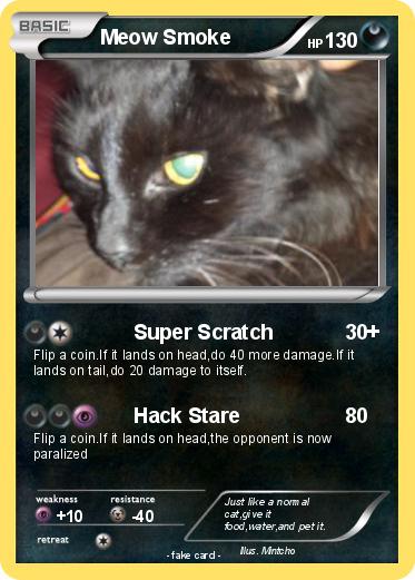 Pokemon Meow Smoke