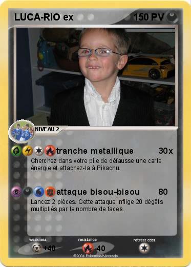 Pokemon LUCA-RIO ex 
