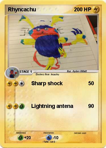 Pokemon Rhyncachu