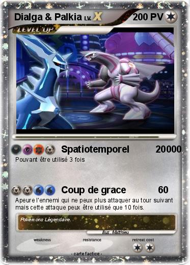 Pokemon Dialga & Palkia