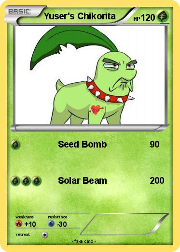 Pokemon Yuser's Chikorita