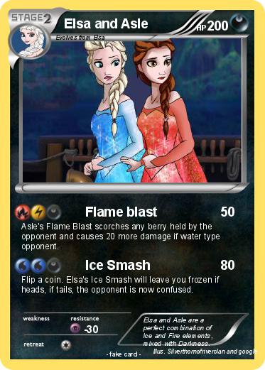 Pokemon Elsa and Asle