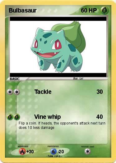 Pokemon Bulbasaur