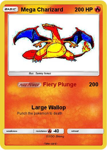 Pokemon Mega Charizard