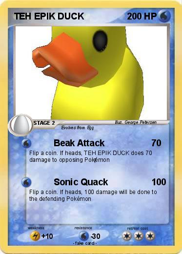 Pokemon TEH EPIK DUCK