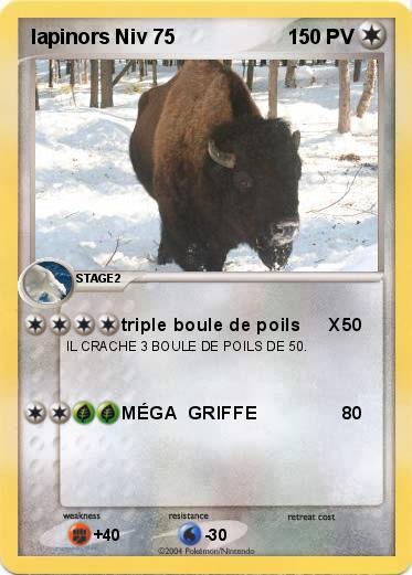 Pokemon lapinors Niv 75