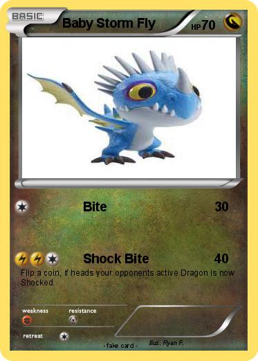 Pokemon Baby Storm Fly