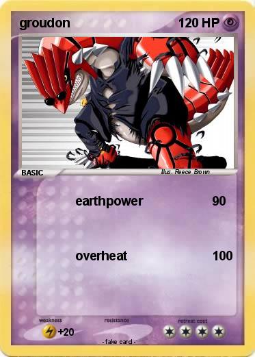 Pokemon groudon