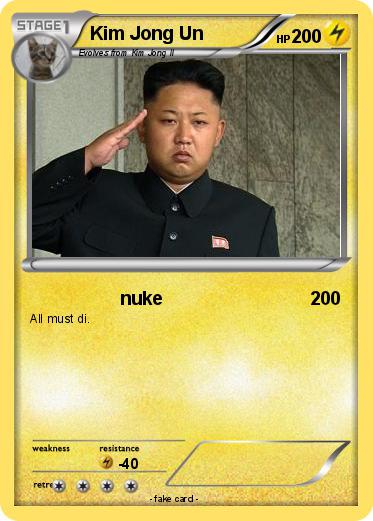 Pokemon Kim Jong Un