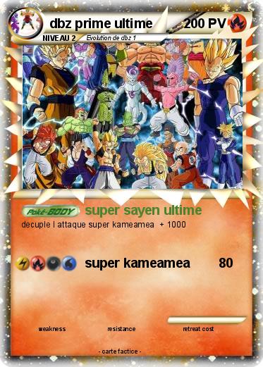 Pokemon dbz prime ultime
