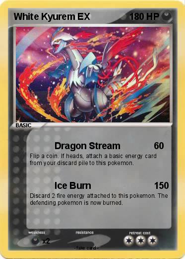 Pokemon White Kyurem EX