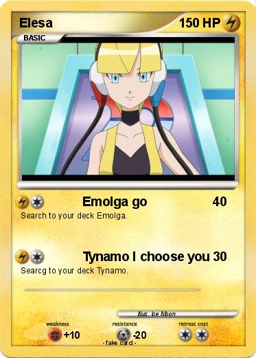 Pokemon Elesa