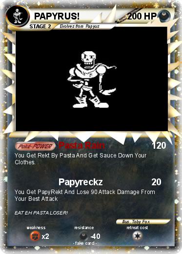 Pokemon PAPYRUS!
